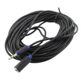 Cablu prelungitor jack 3.5mm tata, la jack 3.5mm mama, 10m, L102218