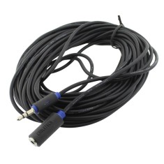 Cablu prelungitor jack 3.5mm tata, la jack 3.5mm mama, 10m, L102218 foto