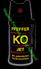 Spray Paralizant Pfeffer KO Jet Germania Original Auto-aparare Cu Piper 50 ml foto