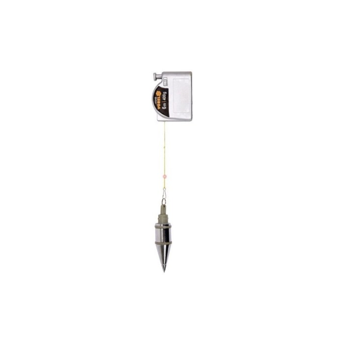 17310 VOREL Fir cu plumb 400 g, magnetic, 6 m