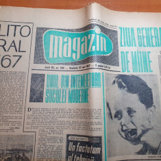 magazin 27 mai 1967-articol despre universitatea din bucuresti,art.lotoral 1967