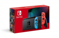 Consola Nintendo Switch Neon Red si Neon Blue Joy-Con foto