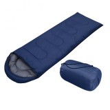 Sacul de dormit 2 in 1, navy, protectie termica camping, 210x75 cm, JollyMag, SWR01GRAN