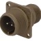Conector circular 14S, 2 pini, 13A