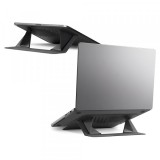Suport Spigen Slim Fold LD201-S6 pentru Laptop max. 14inch, Negru AMP11115