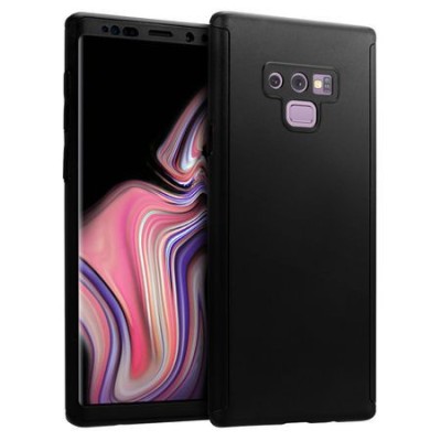Husa Samsung Galaxy Note 9, FullBody Negru, acoperire completa cu folie gratis foto