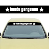 Cumpara ieftin Sticker Parasolar Honda Gangstar