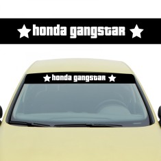 Sticker Parasolar Honda Gangstar