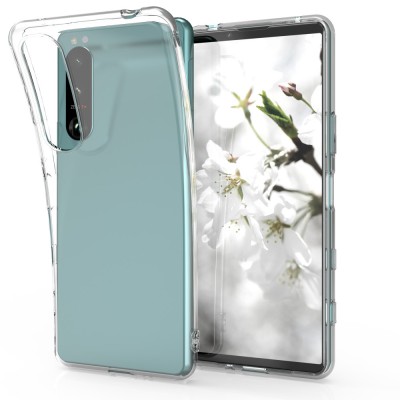 Husa pentru Sony Xperia 5 III, Silicon, Transparent, 54956.03 foto
