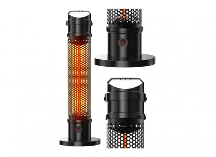 Incalzitor cu infrarosu INFRA1200, 360&deg;, 1200 W, MalTec 111939