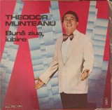 Vinil LP Theodor Munteanu - Buna Ziua, Iubire (Electrecord, 1988) Folk Pop Rock, Zgarieturi Fine