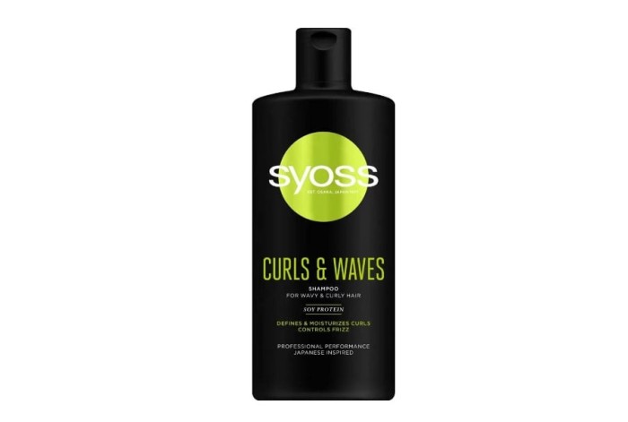 Sampon Syoss Curls&amp;Waves pentru par ondulat, 440 ml