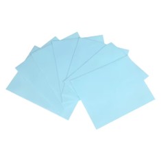 Set 90 lavete pentru curatare pardoseala, mobila Butyeak, 7 x 11 cm, hartie, albastru