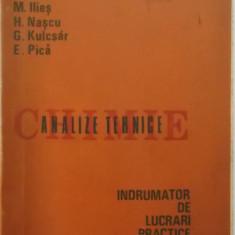 Maria Ilies, s.a. - Chimie, analize tehnice, lito (Cluj-Napoca)