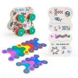 Clixo joc magnetic de construit - Tiny Mighty (9 piese)