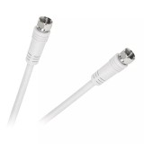 Cablu F-F 1.8m Tata-Tata OEM, Mufa Coaxiala, Conector F tata-tata, 1.8 Metri