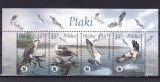 POLONIA 2003 FAUNA WWF PASARI SERIE MNH, Nestampilat