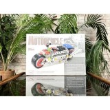 Cumpara ieftin Motor Moped Constructie 205 Piese, Set Jucarie Inteligenta, Varsta 8+, Plastic Metal