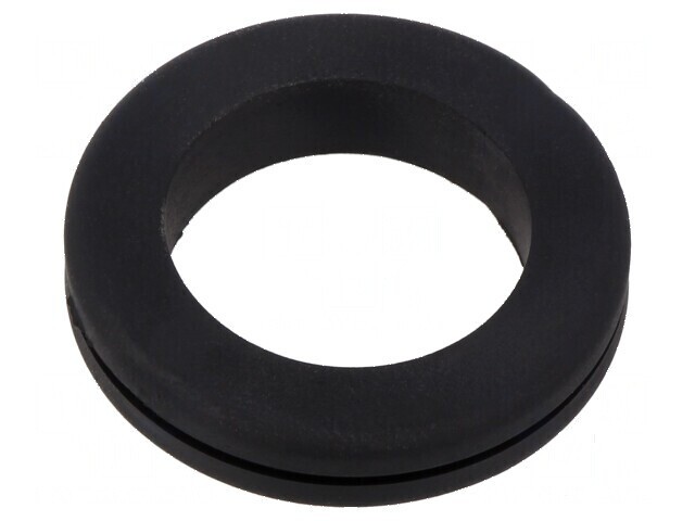 Manşon negru &Oslash;orif.mont 31,5mm &Oslash;orif 24,6mm -40&divide;135&deg;C