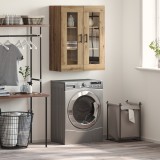 vidaXL Bufet Stejar Artizanal 69,5 x 34 x 90 cm Lemn compozit 879602