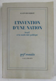 L &#039;INVENTION D &#039;UNE NATION par ALAIN DIECKHOFF , ISRAEL ET LA MODERNITE POLITIQUE , 1993 , PREZINTA URME DE UZURA