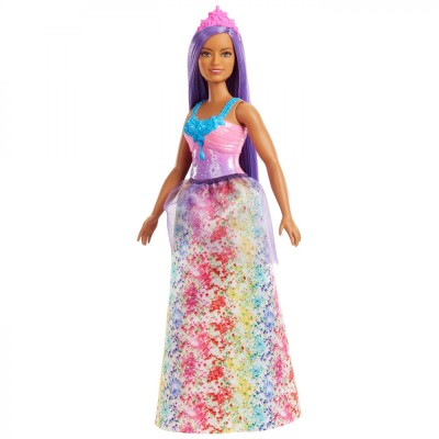 BARBIE DREAMTOPIA PAPUSA PRINTESA CU PAR MOV foto