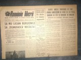 ZIARUL ROMANIA LIBERA 26 MAI 1965 CUVANTARE GHEORGHE APOSTOL