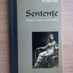 Porfir - Sentente despre naturile inteligibile