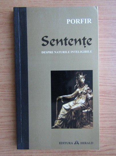 Porfir - Sentente despre naturile inteligibile