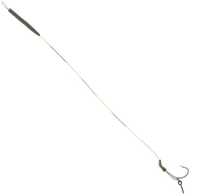 Carlige Legate Mikado Carp Rig Slip D-Rig, 23cm, 25Lbs, Nr. 6, 2buc/plic foto