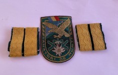 Grade și emblemă v&acirc;nători de munte