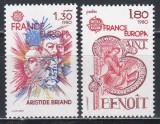 Franta 1980 - EUROPA - Oameni celebri, MNH, Nestampilat