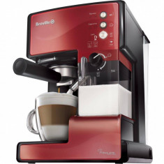 Espressor cafea Breville Prima Latte Red 15 bari 1.5 l Rosu foto