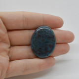 Cabochon rubin in kianit 34x26x5mm c33, Stonemania Bijou