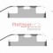 Set accesorii, placute frana VW TRANSPORTER V caroserie (7HA, 7HH, 7EA, 7EH) (2003 - 2016) METZGER 109-1682