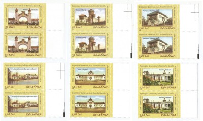 |Romania, LP 1724/2006, Centenarul Ex. Gen. si al Parcului Carol I, perechi, MNH foto