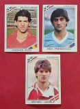 Lot 3 stickere de colectie (Decje Novine/Panini) - Campionatul Mondial de Fotbal 1986