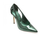 Pantofi eleganti ALDO verzi, MESARTHIM 301, din piele ecologica lacuita