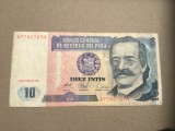 Peru 10 Intis 1987