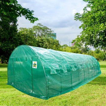 Solar/Sera&nbsp; Micul Fermier 8x4x2.5m , polietilena, densitate 140g/mp UV4