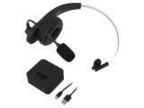 Căști wireless cu microfon USB-C Negre BT0059