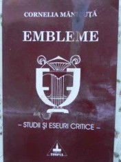 EMBLEME. STUDII SI ESEURI CRITICE-CORNELIA MANICUTA-230654