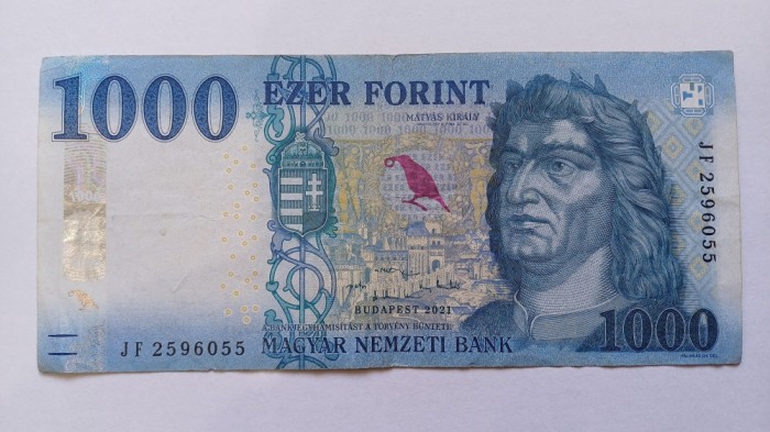 Ungaria-1000 Forint 2021
