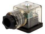 Conector cu valvă mufe A 18mm mamă PIN 3 pe cablu