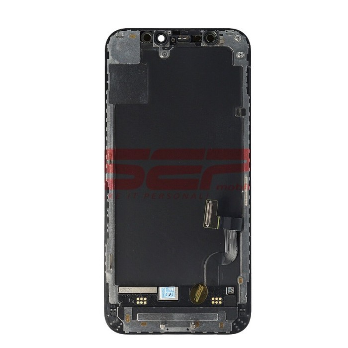 LCD+Touchscreen cu Rama Apple iPhone 12 Mini BLACK SERVICE PACK