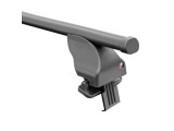 Set bare transversale portbagaj din otel marca Twinny Load TL S01, kit complet cu bare, suporti si antifurt cu cheie, fixare pe bare longitudinale ina