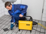Masina electrica pentru curatat tevi REMS Cobra 22 Set 16+22, 750 W