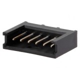 Conector Soclu Cablu-Placă 6 Pin 2,54mm Aurit THT AMPMODU MOD II