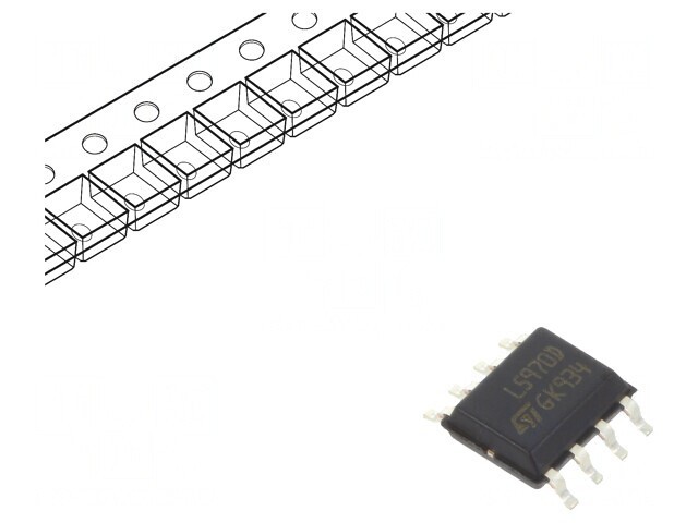 Driver Adaptor DC/DC 1.235-35V 1A Buck SO8