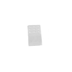 Extensie elastica pentru sutien,93L x 55l mm (3 prinderi,3 randuri) - Alb
